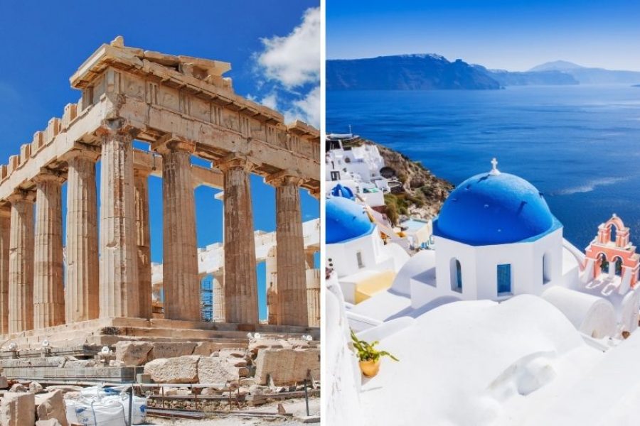 Athens And Santorini